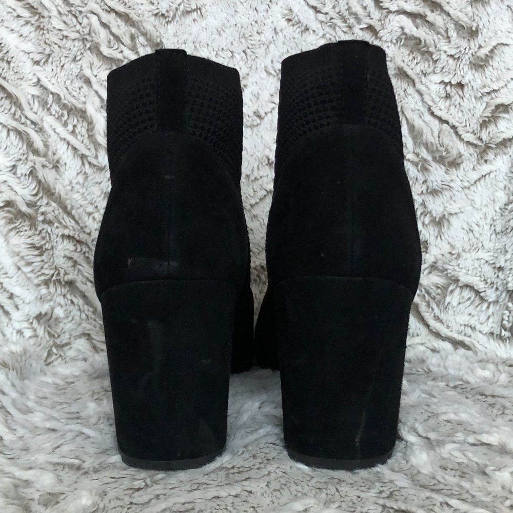 Eileen Fisher Croft Stretch Knit Open-Toe Bootie - Picture 6 of 7